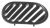 RS-RT2967 GRILL RECHTS GRIJS