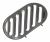 RS-RT2623 GRILLE/GRIJS/LINKS