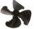 DG67-00031A Ventilatorkoeling; BF641FST, PA66, D87,4, -, G.F30%
