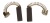8X5MM koolborstelset PASSEND FÜR MIELE 5,0x7,9x23,1mm.