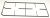 70X1453 GRILLE 2 BRANDER(S)