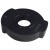 42006489 KNOP RING (DELTA, ZWART)