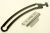 KW650051 HOUDER VOOR KANTELRAIL C,M,PM,