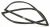 710959100 AFDICHTING MAGNETISCH DEUR
