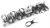 21830601 SET OF 20 VLINDER CLIPS