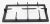 ZG01A187G GRILLE GIETIJZER LINKS