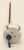 TSE0017601 thermostaat unipolair 270mm ronde kop + monoblock-knop TSE 270 met hendel
