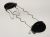 SS-187483 SUPPORT+HANDLE/BLACK