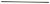 2612014130 SIERSTRIP,VOOR,GLASPLAAT,L = 460 MM