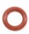 4X1,5MM O-RING SILICONEN 70 ROOD FDA