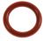 9 X 2 O-RING SILICONEN 70 ROOD FDA
