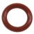 7 X 2 O-RING SILICONEN 70 ROOD FDA