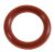 8X2 O RING SILICONEN ROOD FDA, BUITEN DM= 12MM, BINNEN DM= 8MM