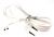 3903-000860 VOEDINGSKABEL, DT, CEE, LP-21L250V, 2.5A, WIT