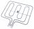 C00414946 482000016048 HEATING ELEMENT 230V 1400+1200W