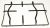 C00303487 482000089609 GRILLE NOIRE TC PC750