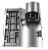 7313220591 Deur zilver DLGY80/M/P+glas ESAM3.(DLS)