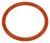 38X4 O-RING SILICON ROOD FDA