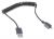83162 spiraalkabel 1e: USB-2.0-A-steker - 2e: micro-USB-2.0-B-steker 60cm zwart