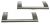 42148346 MBK HANDLE KIT/166-166(IX/GRY)MULTIL