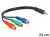 62499 kabel 3x c bus > 3,5mm 4-polige jackplug
