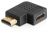 65076 adapter HDMI stekker > HDMI aansluiting 90° rechts