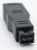 65154 adapter FireWire 9 pin mannetje > 6 pin vrouwtje
