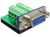 65268 adapter Sub-D 9 Pin bus > klemmenblok 10 Pin