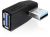 65342 adapter USB 3.0 stekker-bus gebogen 270° horizontaal