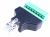 65389 adapter RJ45-stekker > terminalblok 8-polig 2-delig