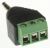 65419 adapter klinkstekker 3,5mm > aansluitblok 3 pin