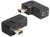 65448 adapter USB-B Mini 5 pin stekker/bus 90° haaks