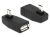 65474 adapter USB Micro-B stekker > USB 2.0-A bus OTG 90° haaks