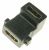 65510 Adapter HDMI A bus > bus met schroefaansluiting 90° schroefdraad