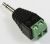 65528 adapter 3,5mm jackplug naar aansluitblok 2-pin