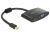65553 adapter Mini DisplayPort 1.1 stekker > HDMI/VGA aansluiting schakelaar