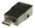 65586 adapter HDMI-A stekker > VGA bus met audio