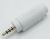 65590 audio-adapter 3,5mm 4-pol stereo jack> 3,5mm 4-pol contra jack