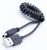 83164 kabel USB2.0-A stekker > USB-mini stekker spiraalkabel