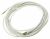 83443 ronde kabel 1e: jack-steker 3,5mm 4pol. - 2e: jack-steker 3,5mm 4pol. 5,0m wit