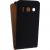 21254 Mobilize Ultra Slim Flip Case PASSEND FÜR NOKIA Lumia 1320 zwart