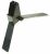 PCG26800-AA C00926851 STAND GRP. LEFT BUMERANG CHROME (BLACK)