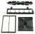 ARK2 9001691121 PERFORMANCE KIT : 3 ZIJBORSTELS, 3 WASBARE FILTERS & 1 HOOFBORSTEL - GESCHIKT VOOR RX8 & RX9 MODELLEN