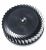 4055412177 impeller,met,moer,D8 39 blad