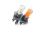 943646100840S Con. Term. luidspreker 2P push RD/BK RCDN10