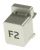1759970700 F2 Function Select-knop zilver