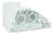 DC61-04635A behuizing lade-onder;WW90M74GNOO/SC,PP,T1.