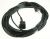 236013 KABEL 10M 2 X 1MM (ZWART) T.B.V.   MACHINES, 10 MTR