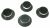 EXZELLENZ BOLIDE 008550 set apparaat- en boxvoeten/schokdempers (4 stuks), chroom