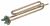32029912 Heizwiderstand 2kW230V L920 Kupfer gebogen